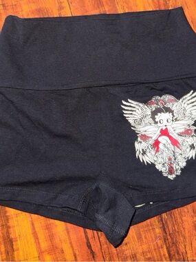 Betty Boop foldover shorts